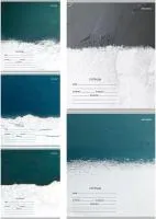 Тетрадь 12л клетка ИДП Текстуры 