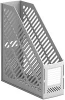 Лоток для бумаг 1 секция ErKr веерный сборный серый