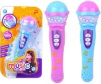 Игрушка Микрофон свет/звук эффекты, 2 цвета Размер: 25,5х14,5х6см