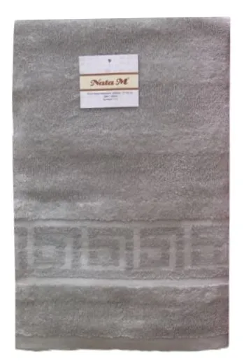 Полотенце махровое 70х140см NataM вес 350г, плотность 360г/м2 90%хлоп,10%полиэстер