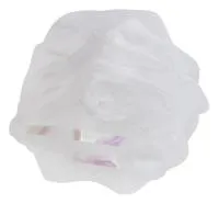 Бант для девочки белый 12см