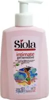 Гель для интимной гигиены SIOLA 250мл Intimate Gel Sensetive с молочной кислотой и соком алоэ