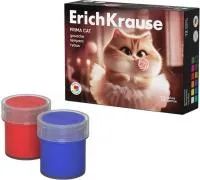 Гуашь 12цв 17мл ErKr Prima Cat