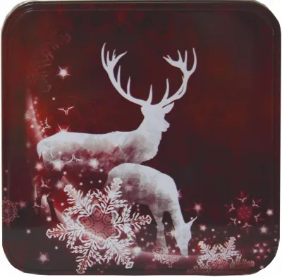 Банка жестяная 4700мл большая (122350 Рожд.олени)