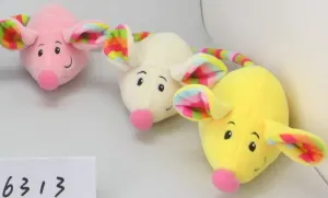 Игрушка мягкая Веселая мышка 13см