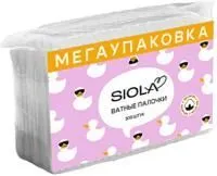 Ватные палочки SIOLA 300шт пакет зип лок