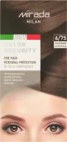 Краска для волос MIRADA Color security стойкая 112мл Тон: 6.75 Молочный шоколад