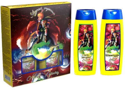 Подарочный набор МОЙ ПРИНЦ детский: шампунь 250мл, гель д/душа 250мл (Звездный Странник)