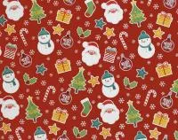 Бумага упаковочная для подарков 70х100см