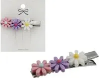 Зажим для волос Лето Цветы  