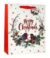 Пакет подарочный 26х12х32см