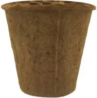 коричневый торфяной горшок 60х60