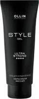 Гель для укладки волос OLLIN STYLE  200мл ультрасильной фиксации /Gel Ultra Strong