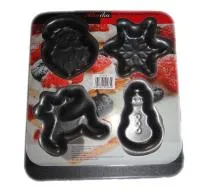 Форма д/выпечки 18.5х16.5х1 Зимняя YL-F14