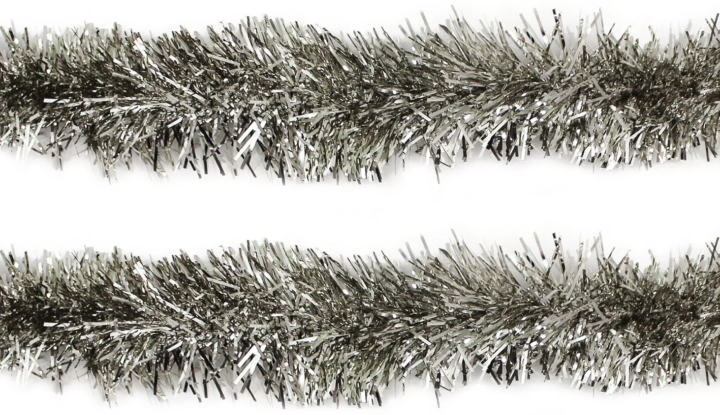 Мишура с коротким ворсом Размер: d5х180см (Цвет: серебро.)