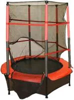 Батут каркасный с ограждением 1.4м. нагрузка до 45кг