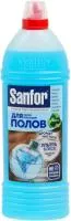 Средство моющее SANFOR 1000мл для пола универсальное Ультра блеск Свежесть СПА