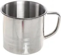 Кружка походная металлическая 8см 300мл