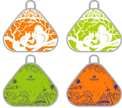 Ледянка треугольная  (Graffiti)