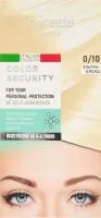Краска для волос MIRADA Color security стойкая 112мл Тон: 0.10 Ультра-блонд