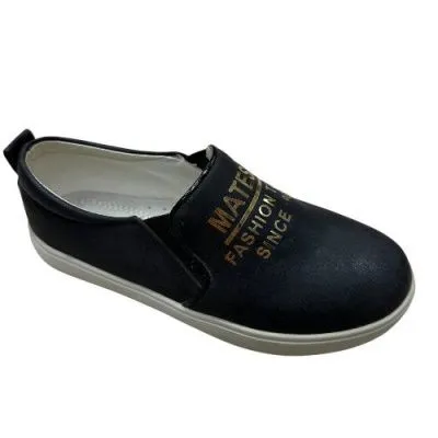 Слипоны для девочек Biraces  (р.32 черн.)