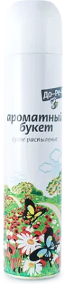 Освежитель воздуха ДО-РЕ-МИ Аква плюс 350мл (Ароматный букет // 5-02.02.155.19)
