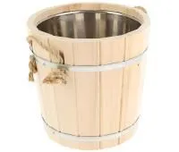 Запарник БАЦЬКИНА БАНЯ 12л с вставкой из нержавейки