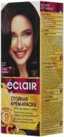 Краска для волос ECLAIR Омега 9 т.3.7 Черный шоколад
