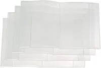 Обложка 212х345мм для тетради АППЛИКА ПВД 60мкм прозрачная