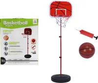 Игровой набор Баскетбол: баскетбольная стойка с корзиной, мяч, насос)
