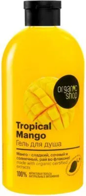 Гель для душа ORGANIC SHOP 500мл Фрукты  (Тр.манго 2673)