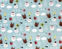 Бумага упаковочная для подарков 70х100см