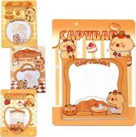 Блок для записи 24л 75х75мм ГРУП Капибарка, фигурный