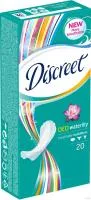 Прокладки ежедневные DISCREET 20шт Deo Водяная лилия 