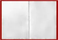 Папка для бумаг OF-2000 30 карманов красная