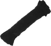 Лента эластичная 8мм 100м продержка НП черный