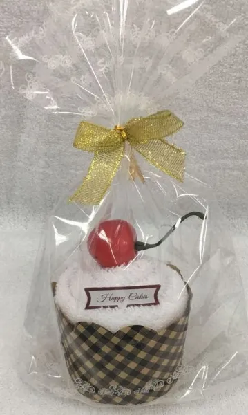 Полотенце Пирожное размер 30х30см 100% хлопок, плотность 400гр/м2 Вес 40гр п/у