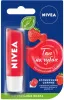 Бальзам для губ NIVEA 4.8г (Клубничное сияние // 85083)