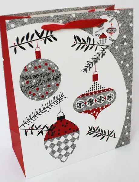 Пакет подарочный 27х12х33см