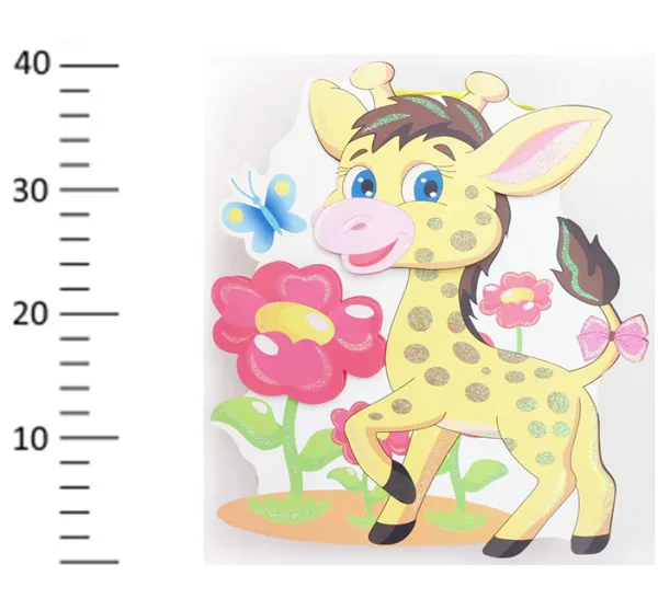 Пакет подарочный 39х32х10см 3D (Жирафик MD-1)