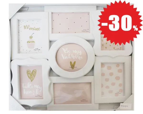 Фоторамка 10х15/13х13см 7 фото