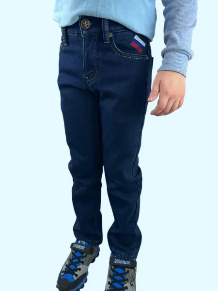 Джинсы утепл. для мальчика арт. DJ003