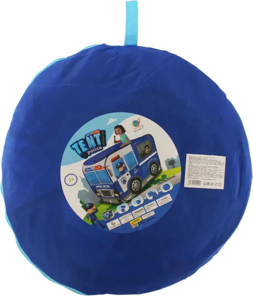 Игровая палатка-домик Полиция 114х76х73см Размер в упаковке: 38х38х5см.