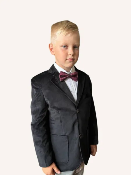 Пиджак для мальчикаал. арт.850-6 (р.50/116 черный // 850-6)