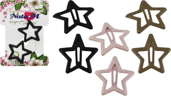 Зажим для волос 30мм 2шт