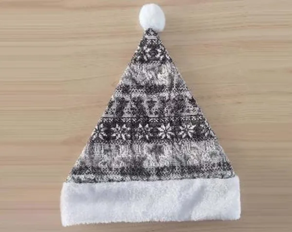 Колпак новогодний Скандинавия Размер: 58 Цвет: серый