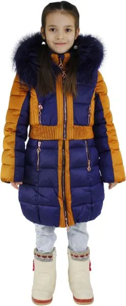 Bilemi, пальто-жил. для девочки зима 714026