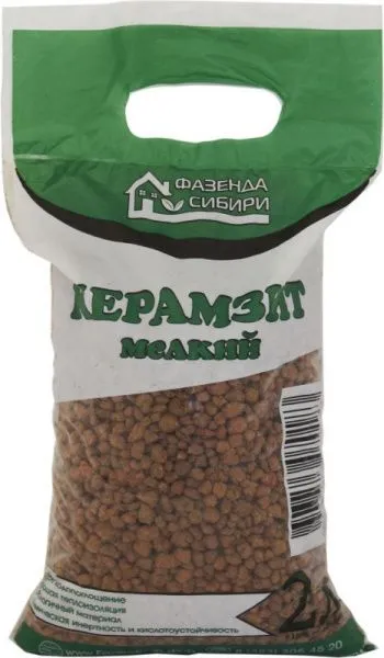 Дренаж керамзитовый мелкий 2л Фазенда Сибири