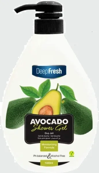 Гель для душа DEEP FRESH 1000мл  (Авокадо)