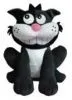 Игрушка мягкая анимир. Кошка h20 (черная КК001)